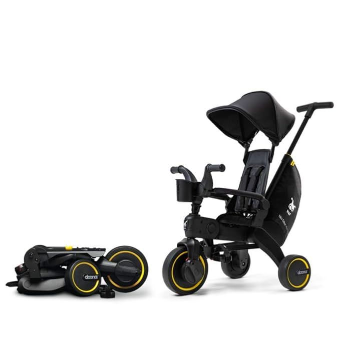 Doona Liki Trike, Safe and Comfortable Folding Trike – Midnight Edition | Amazon (US)