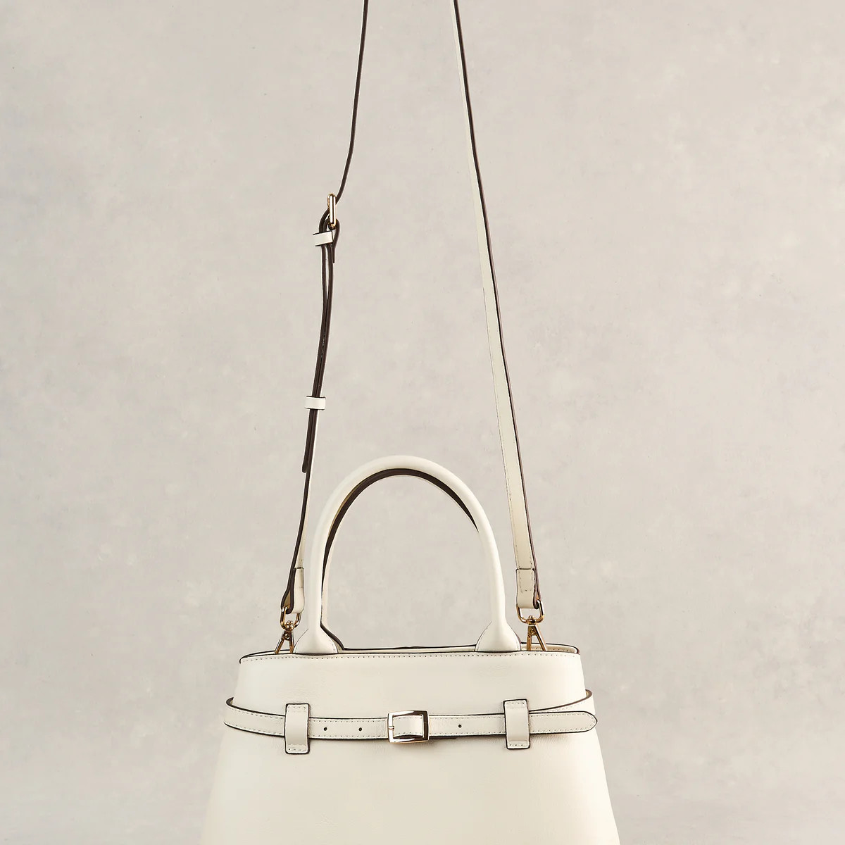 Buckle Detail Tote - Cream | Blue Illusion (AU & US)