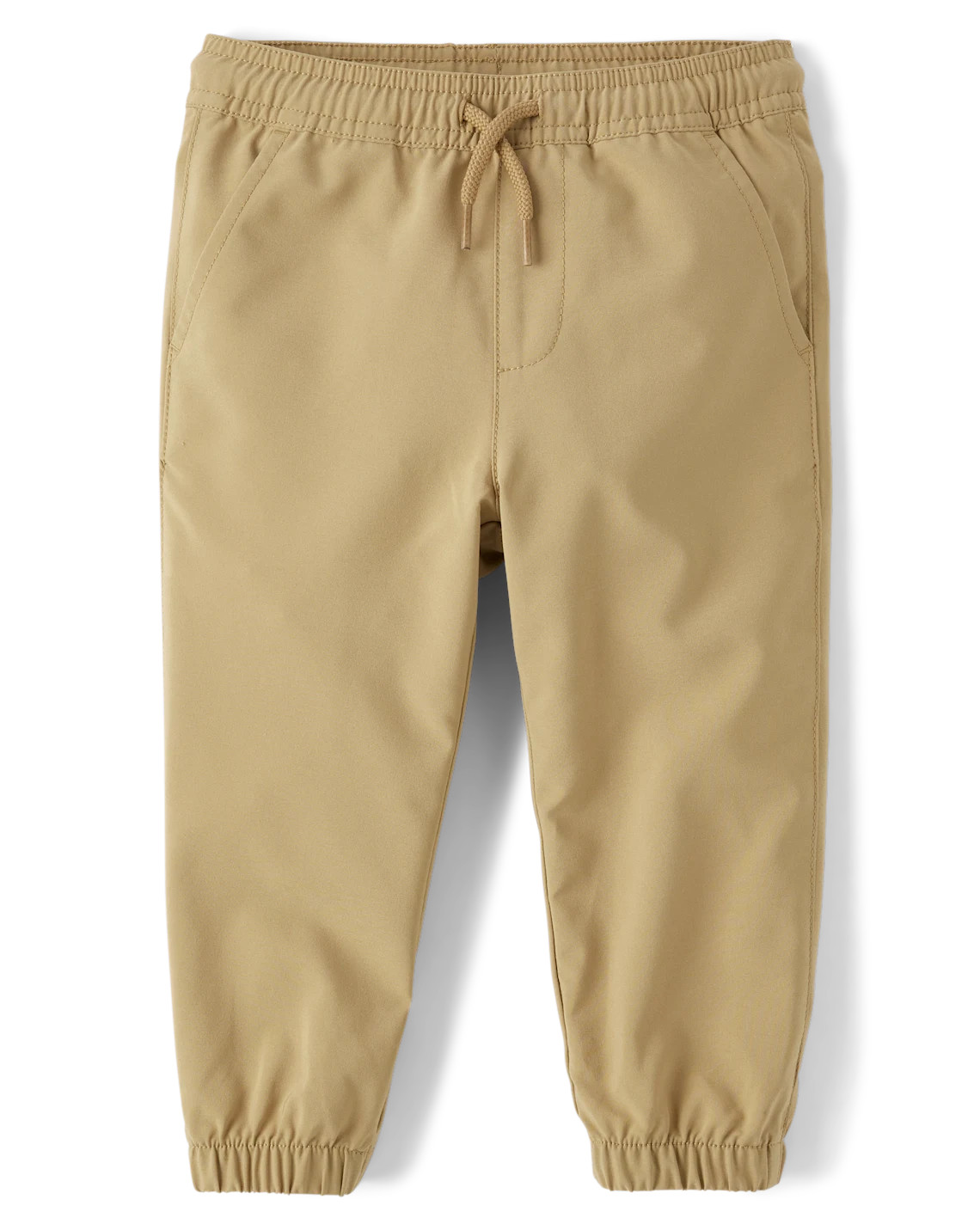 Baby And Toddler Boys Quick Dry Stretch Pull On Jogger Pants - tan | The Children's Place
