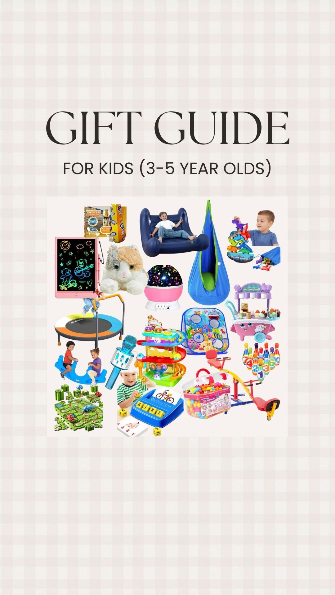 Gift Guide for 3-5 year olds 

#LTKKids #LTKHoliday #LTKGiftGuide