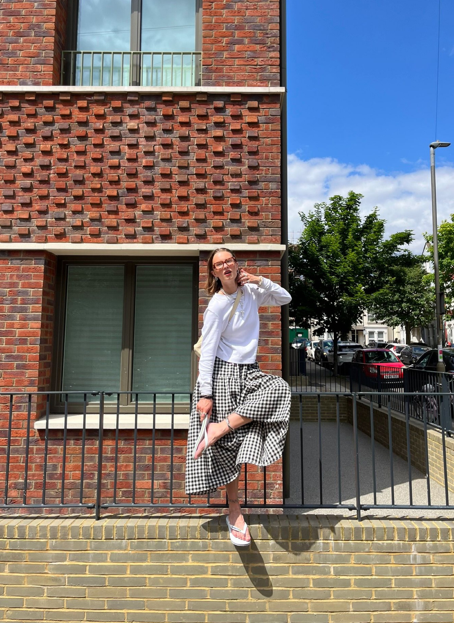 Havaianas, Schuh, summer outfit, gingham skirt, maxi skirt, flip flops, white flip flops, holiday essentials, summer shoes, summer essentials, holiday outfits, summer outfits 

#LTKstyletip #LTKsummer #LTKeurope