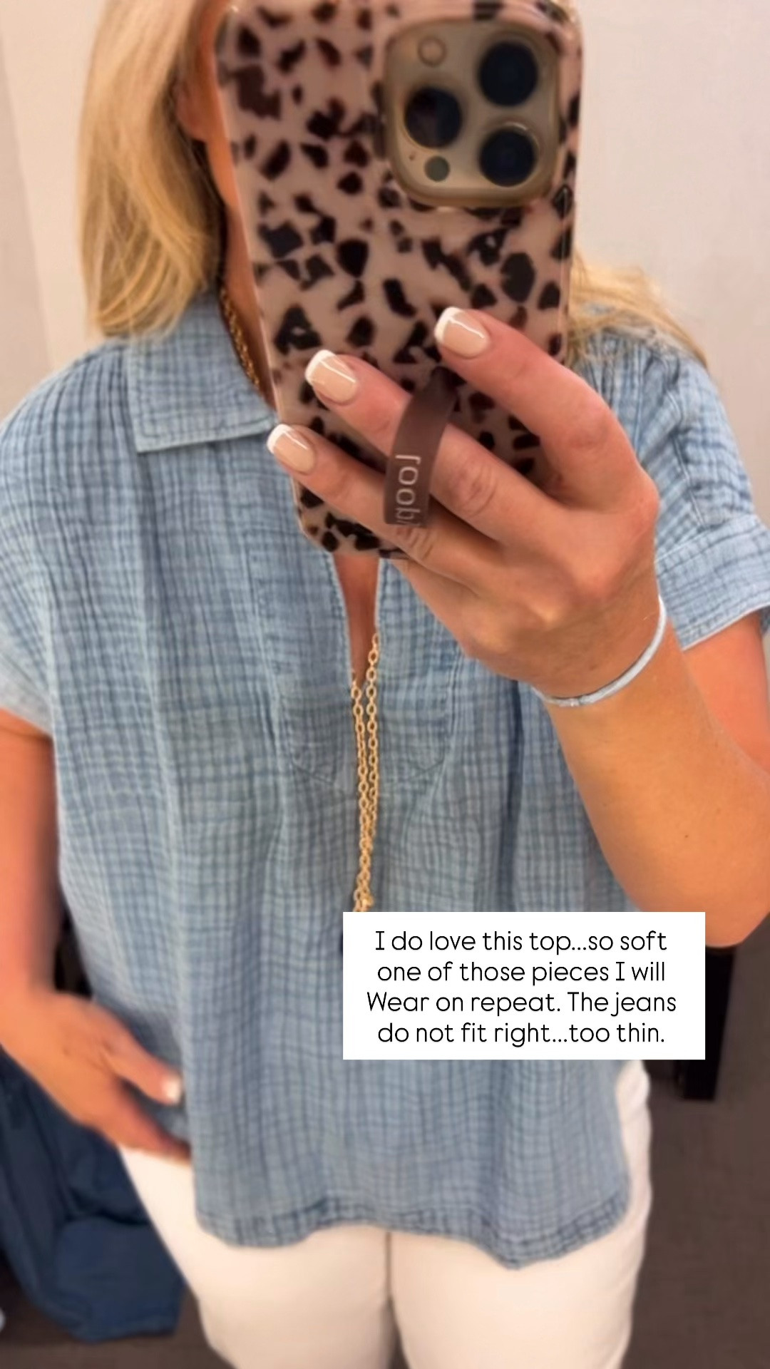 ✨Tap the bell, save and ❤️ for over 40 fashion, midlife style, midsize fashion and luxury looks for less. 

    I didn’t expect this top to feel this luxurious. The fabric on this top honestly surprised me and came home with me today.

(Size down if in between sizes.) 


👑 Helping you look good, feel good.-Lindsey Denver   Check back daily for belly-friendly style, confidence, and Outfit Physics™.

#LTKOver40 #LTKMidsize #LTKPlusSize

Comment SHOP below to receive a DM with the link to this post on my LTK ⬇ https://liketk.it/6hFXK