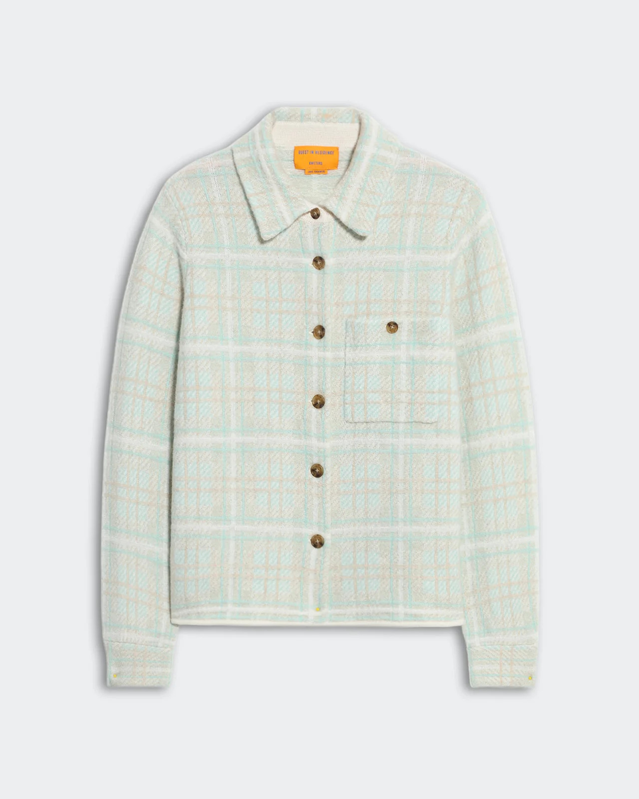 Dylan Plaid Shirt - Seaglass Combo | Guest In Residence