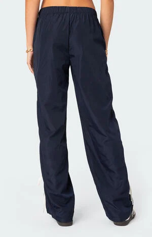 Edikted Remy Bow Ribbon Track Pants | PacSun