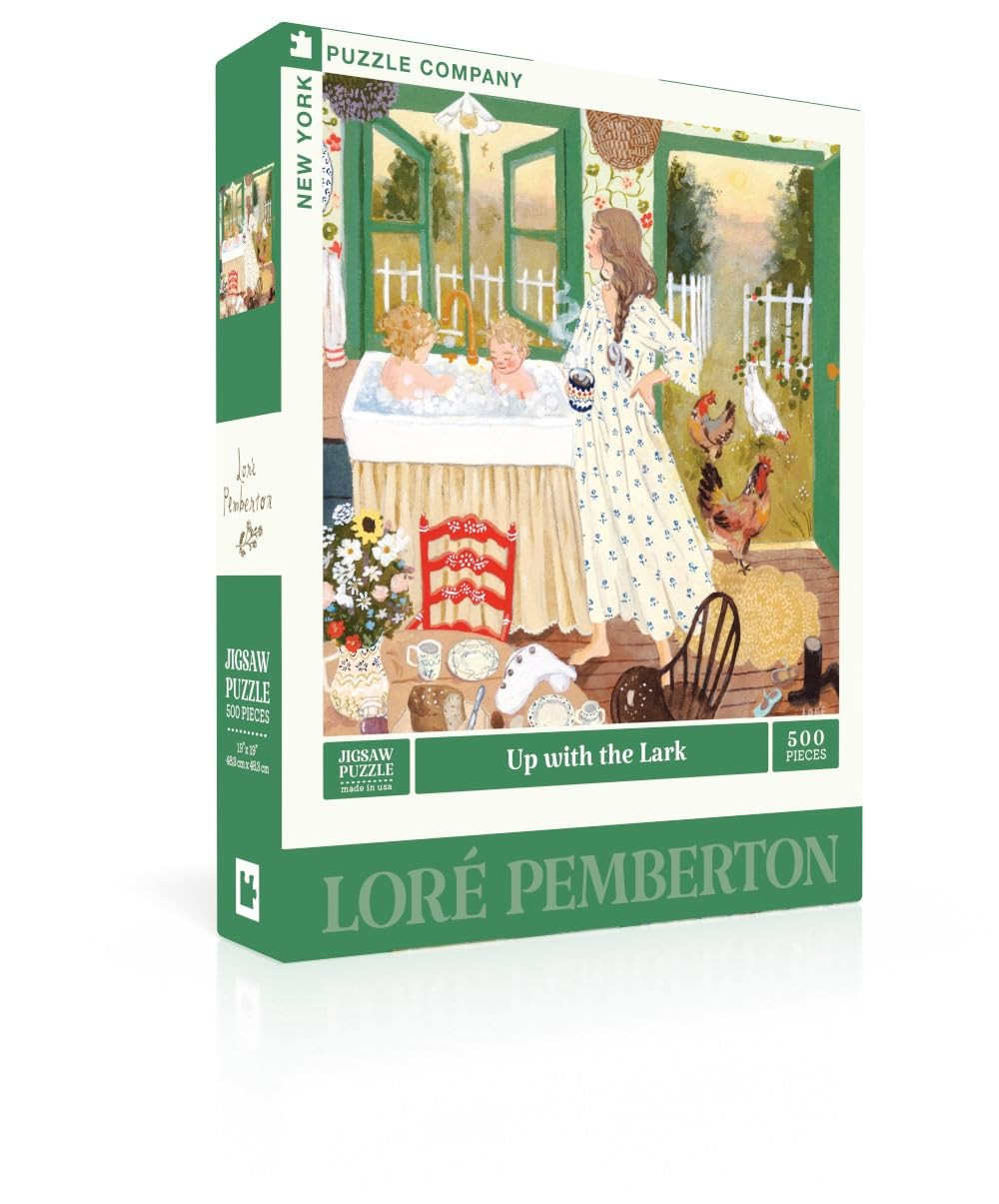 New York Puzzle Company - Loré Pemberton Up with The Lark - 500 Piece Jigsaw Puzzle for Family G... | Amazon (US)