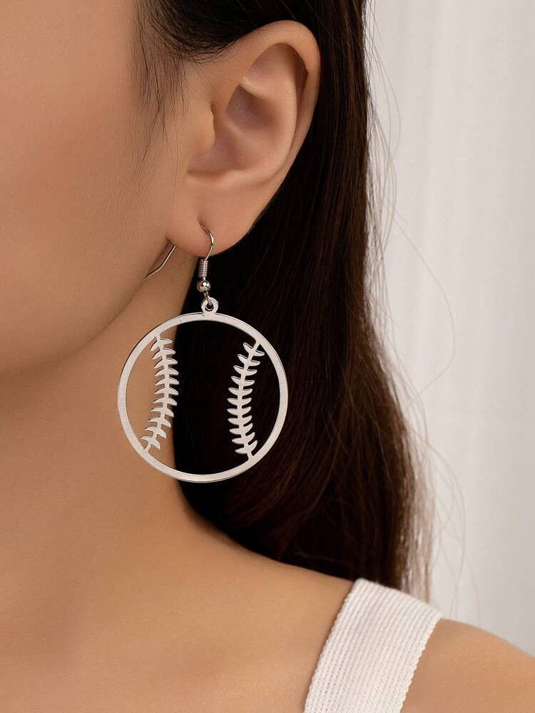 Baseball Drop Earrings | SHEIN