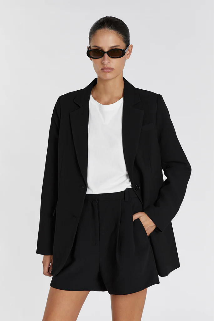 ROWAN BLACK SIGNATURE BLAZER | DISSH