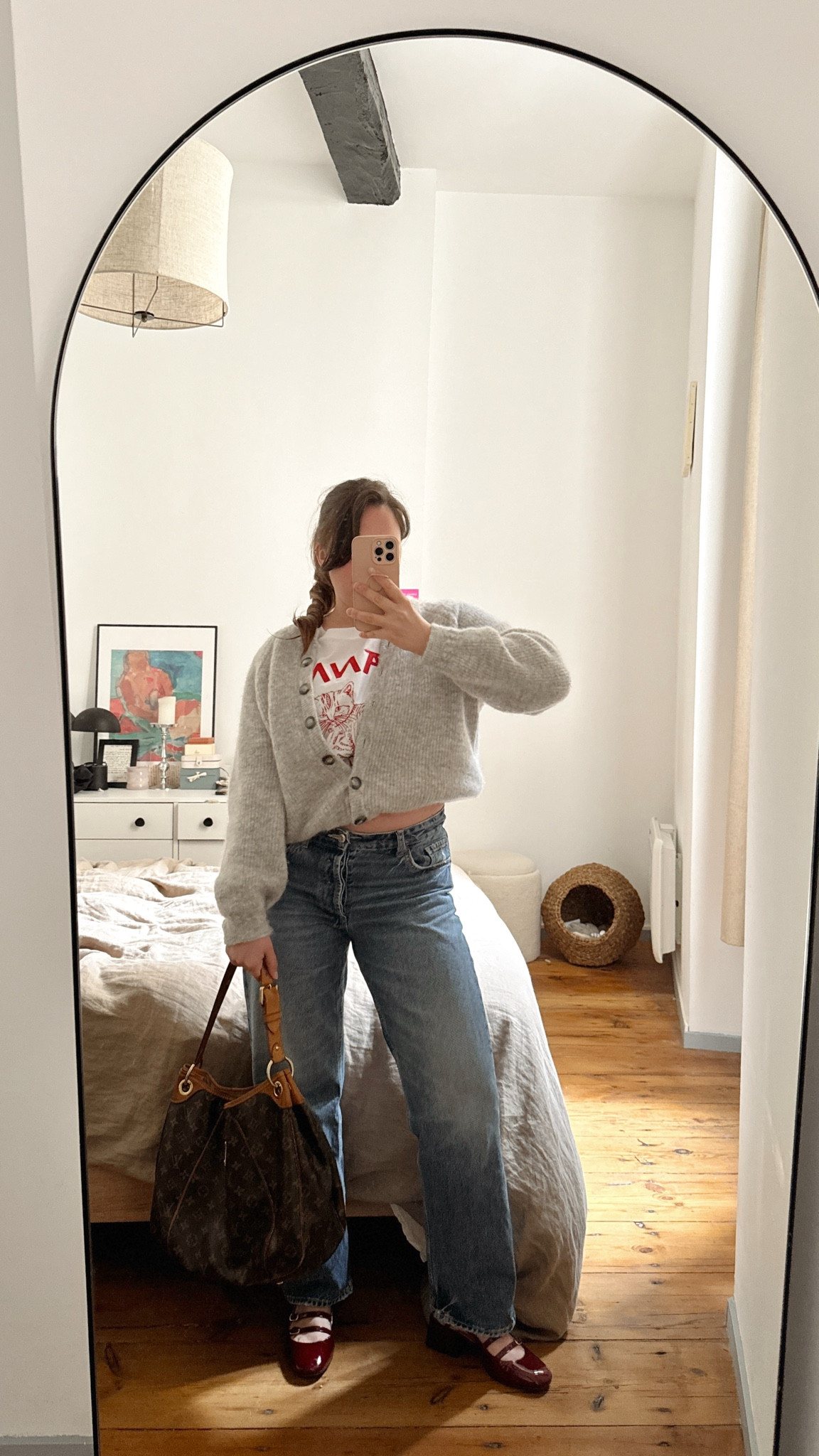 Je vous laisse la réf du miroir + du look ♥️