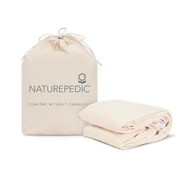 Organic Waterproof Kids Mattress Protector Pad | Naturepedic