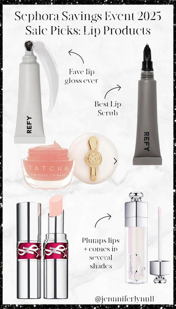 My picks for lip products from the Sephora Sale! These would make great gifts too!  

#LTKSaleAlert #LTKGiftGuide #LTKBeauty