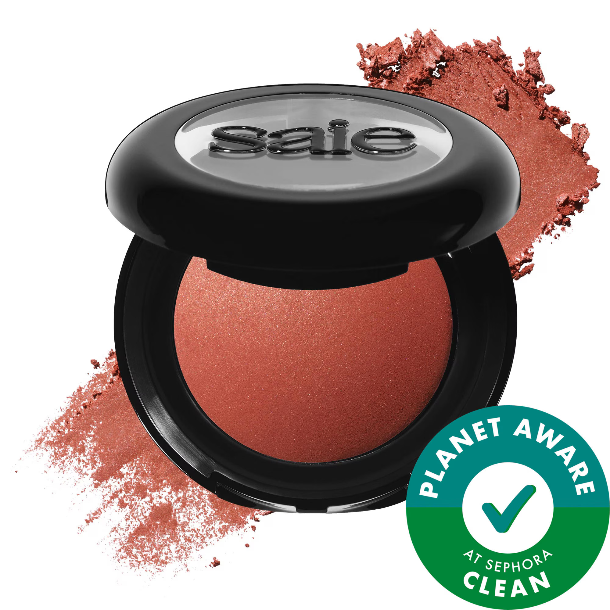 Saie SuperSuede Talc-Free Powder Blush Ciao .01 oz / 3 g | Sephora (US)