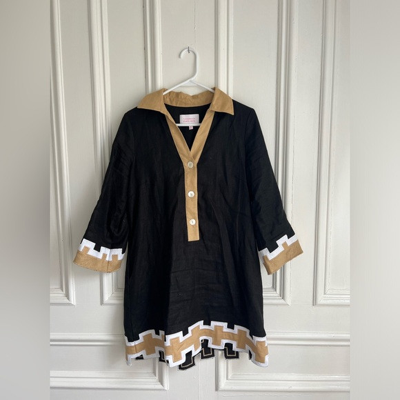 TUCKERNUCK X ATLANTIC-PACIFIC Black and Tan Collier Dress | Poshmark