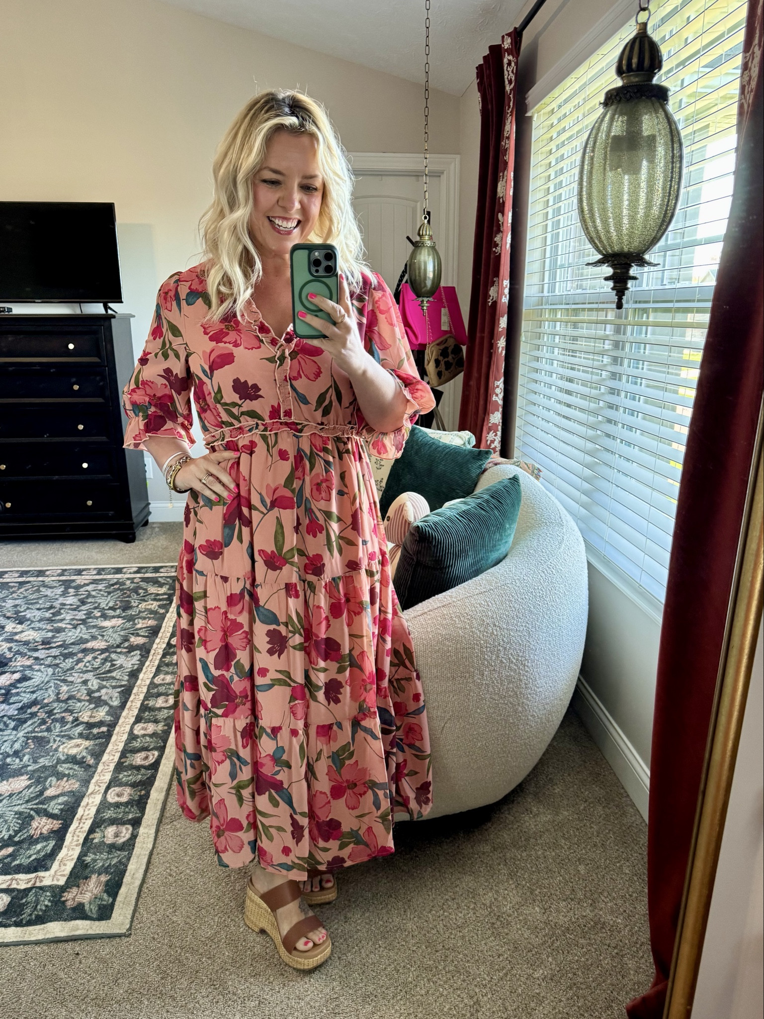The prettiest wedding guest dress! This long sleeve maxi is so light weight so you can wear it Spring/Summer/Fall & it's fully lined! I also linked a bunch of my favs from the this retailer in case you want to add a few more things to your cart!  @Bloomchic 

 

#LTKWedding #LTKPetite #LTKMidsize