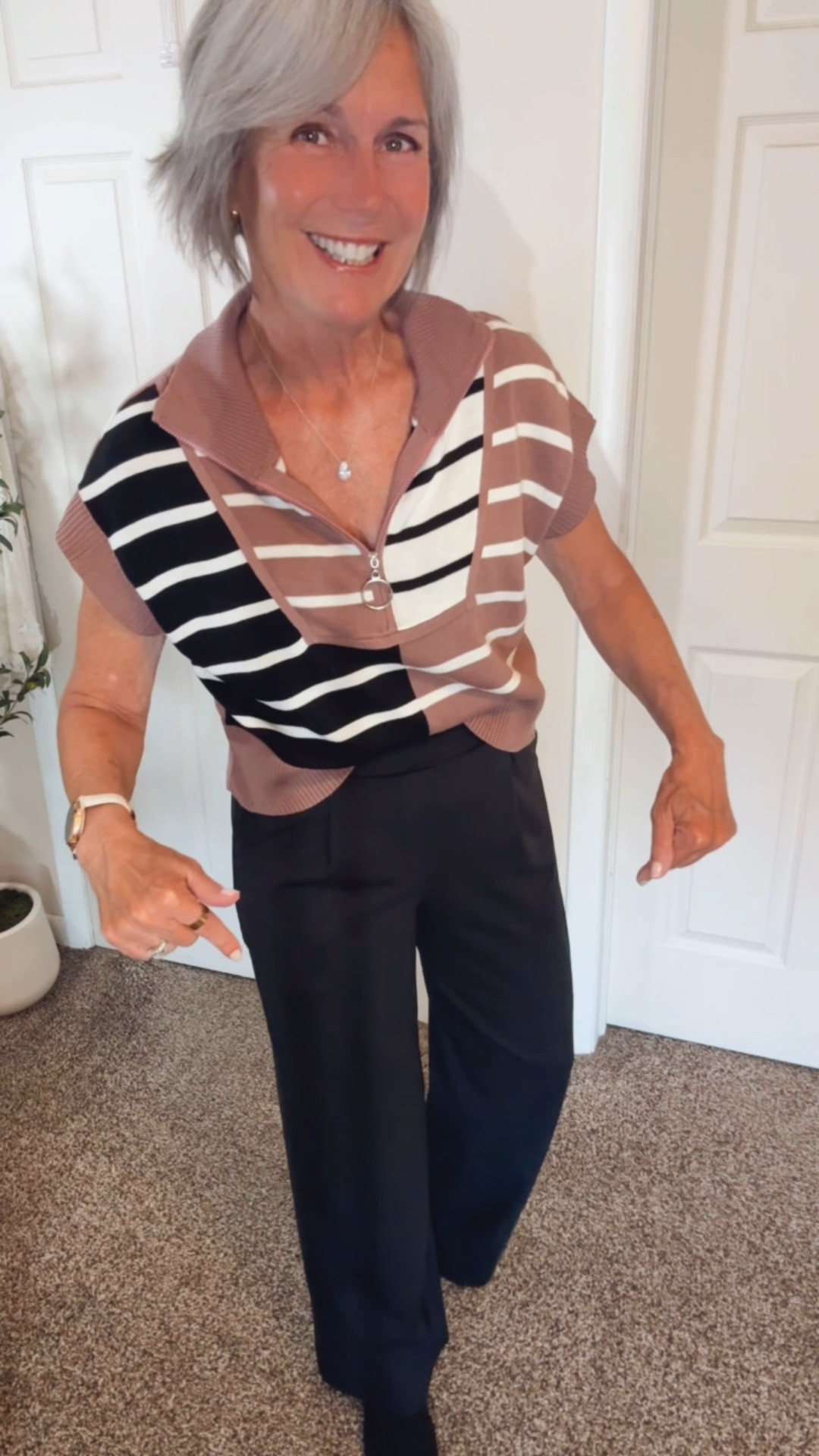 These pants really exceeded my expectations. They are buttery soft, the material feels luxurious and high quality. They fit just right. I cannot say enough good things about them!
They are perfect for work, travel and everyday wear  

#ootd #ootdstyle #outfitinspo #outfitideas #whatiwore #styleinspo #fashioninspo #dailyoutfits #casualchic #effortlessstyle #classicstyle #streetstyle
#neutralstyle #elevatedbasics #springoutfits #springstyle 
#howtostyle #styletips #wearitloveit
#over40style #midlifestyleblogger

#LTKTravel #LTKSaleAlert #LTKOver40