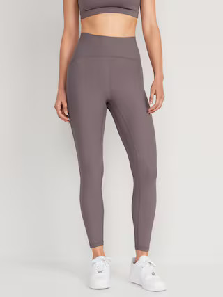 NEW! Extra High-Waisted PowerLite Lycra® ADAPTIV 7/8-Length Leggings for Women | Old Navy (US)