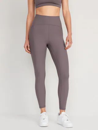 NEW! Extra High-Waisted PowerLite Lycra&#xAE; ADAPTIV 7/8-Length Leggings for Women | Old Navy (US)