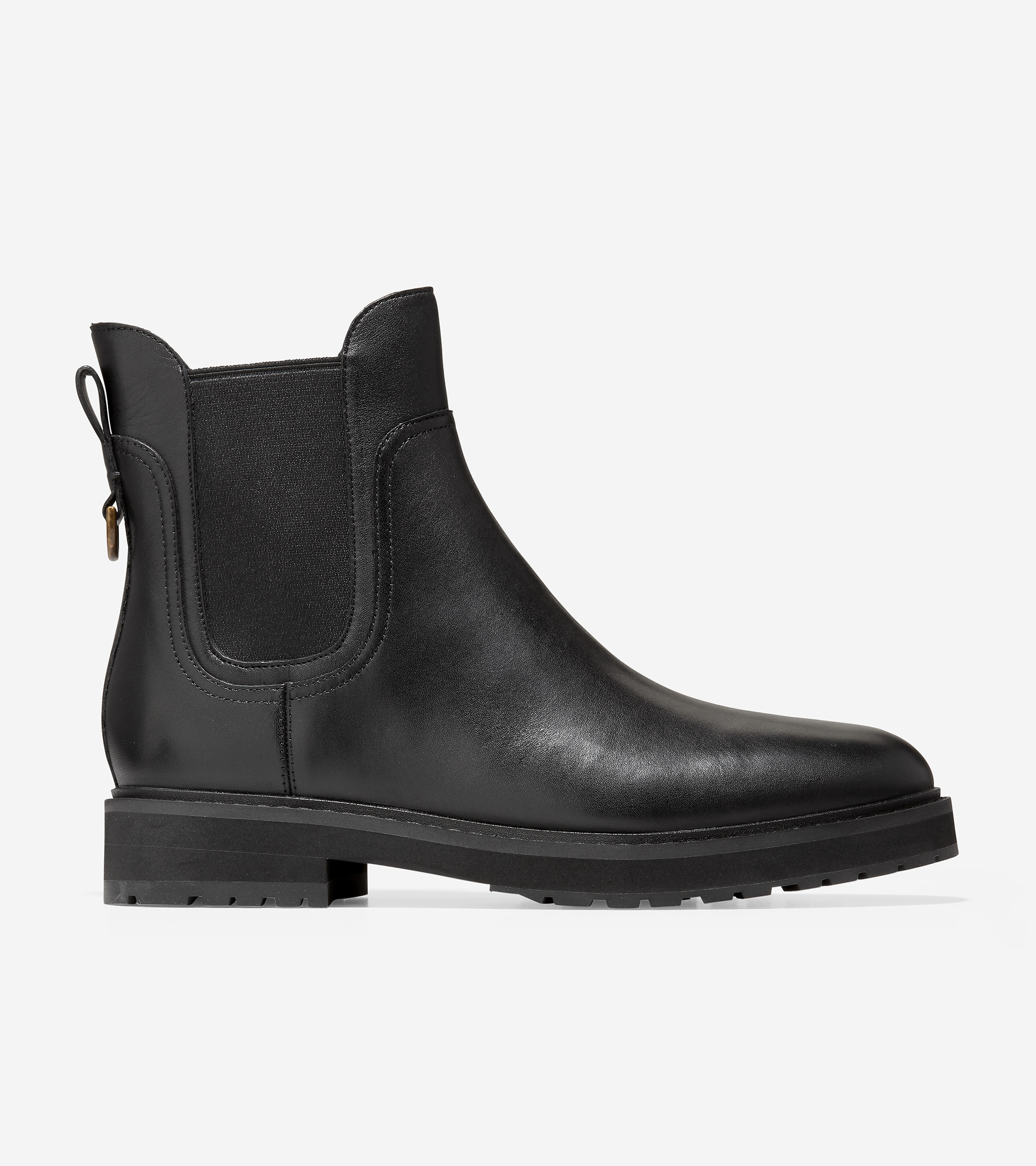Women's Women's Greenwich Bootie in Black Leather | Cole Haan | Cole Haan (US)
