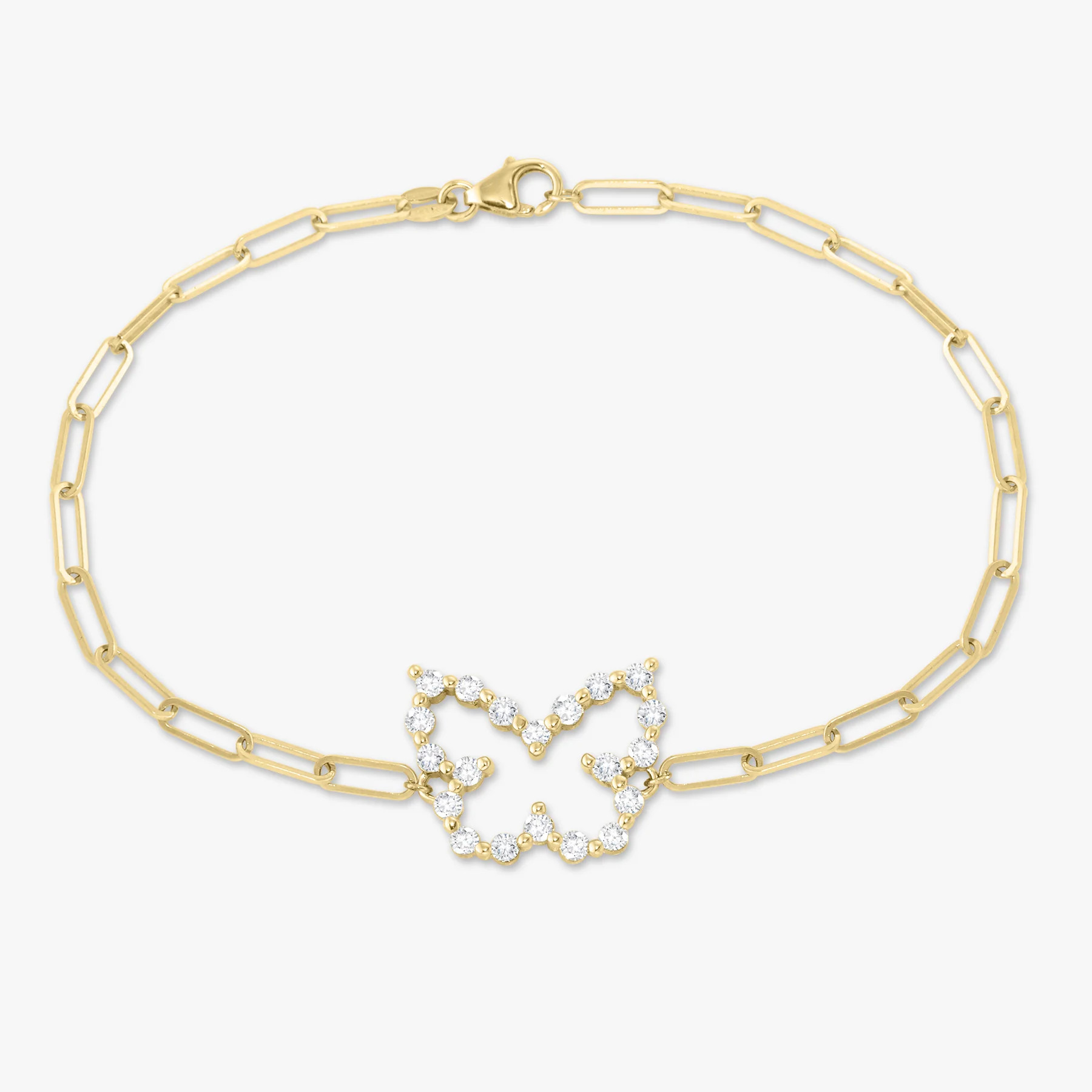 Little Posie Charlie Cloud® Floating Diamond Butterfly Bracelet 0.70 ctw | RW Fine Jewelry