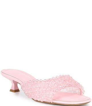 Billeena Beaded Dress Slide Sandals | Dillard's