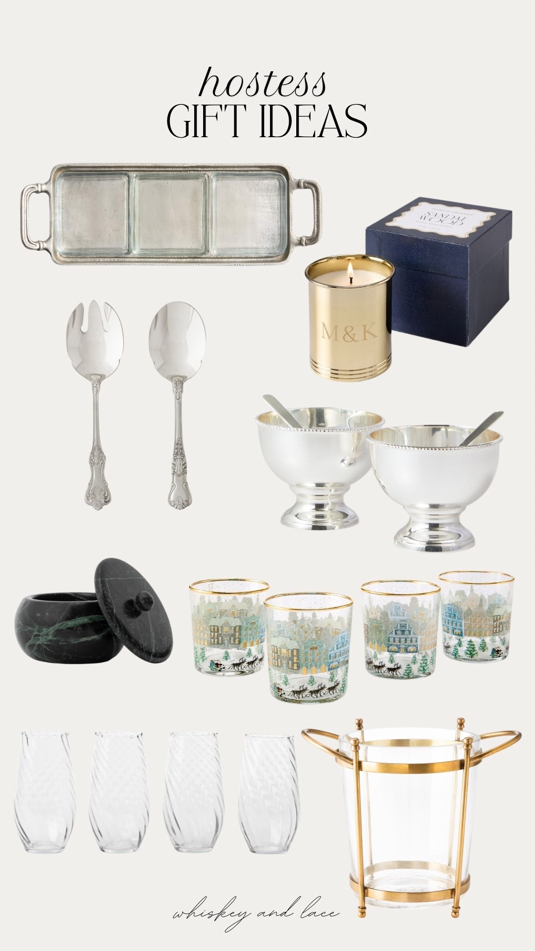 Be the best guest by bringing one of these hostess gifts to your holiday parties this year. There’s something so special about getting silver serve ware as a gift, and you can never go wrong with gifting special holiday cocktail glasses or a luxury candle 🎄

#LTKGiftGuide #LTKHoliday #LTKHome