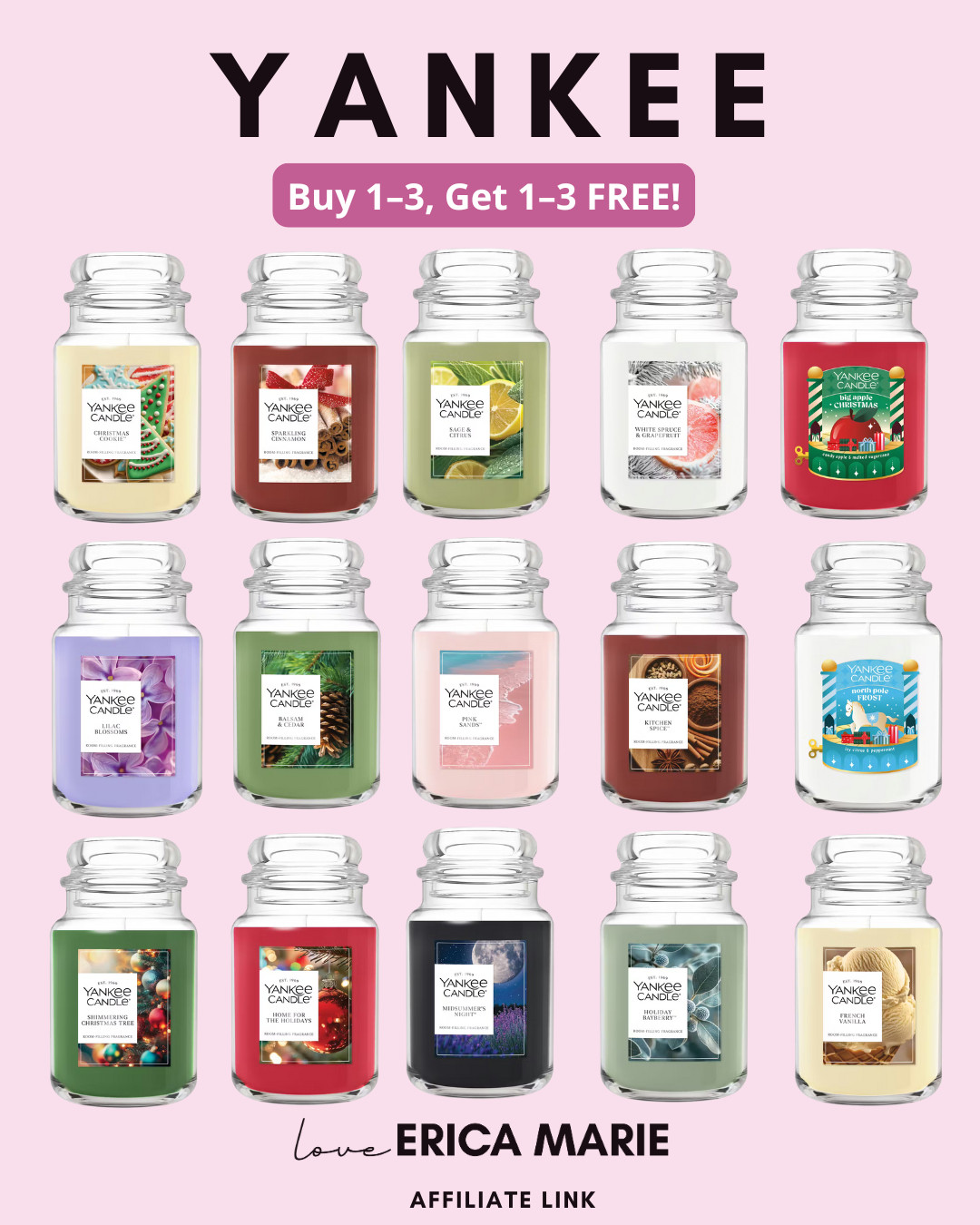 Your Fave Scents Just Doubled, Yankee Candles B1–3 G1–3 FREE! 

 #LTKGiftGuide #LTKHoliday #LTKSaleAlert