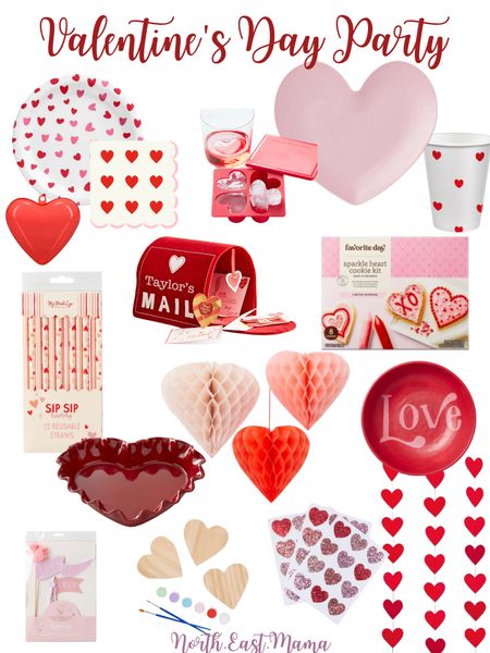 Valentine's Day Party Supplies ❤️💌💋

#LTKSeasonal #LTKkids #LTKhome