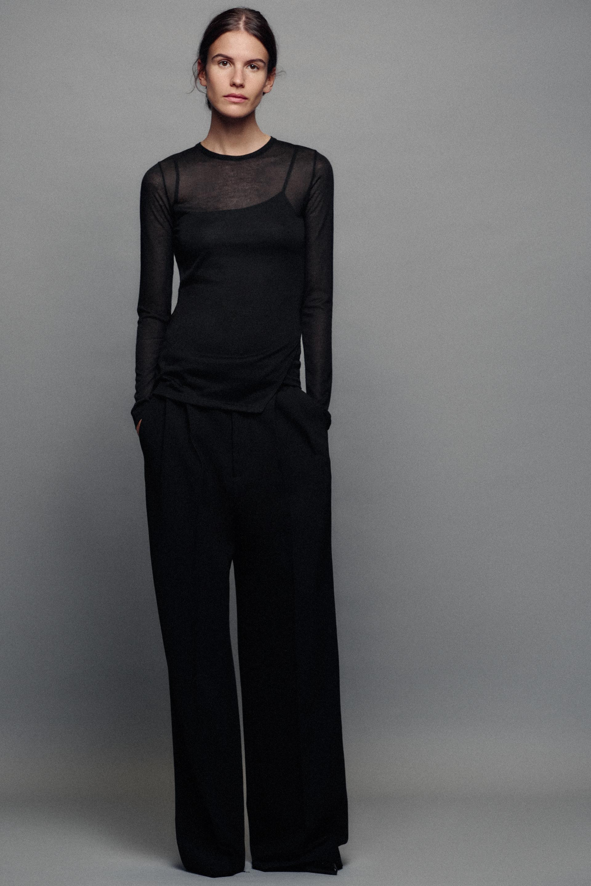 DOUBLE LAYER T-SHIRT | Zara US
