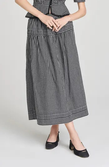 WAYF Gemma Plaid Pleated Skirt | Nordstrom | Nordstrom