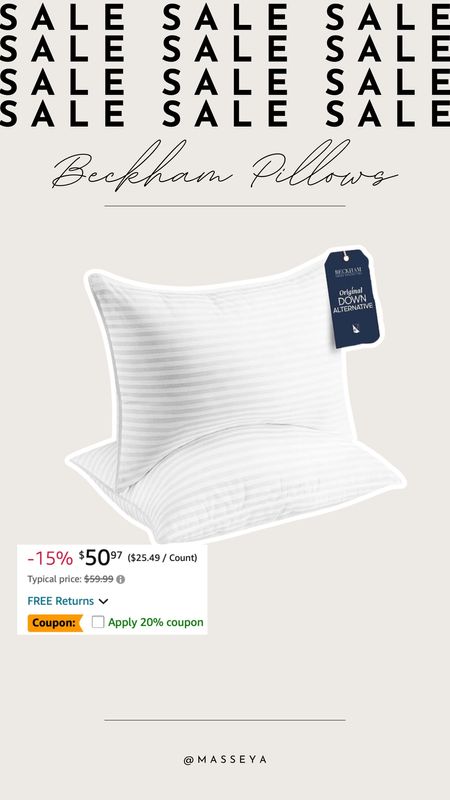 Our favorite pillows are on sale!

Amazon home, Beckham pillows, bedding 

#LTKFindsUnder50 #LTKFindsUnder100 #LTKSaleAlert