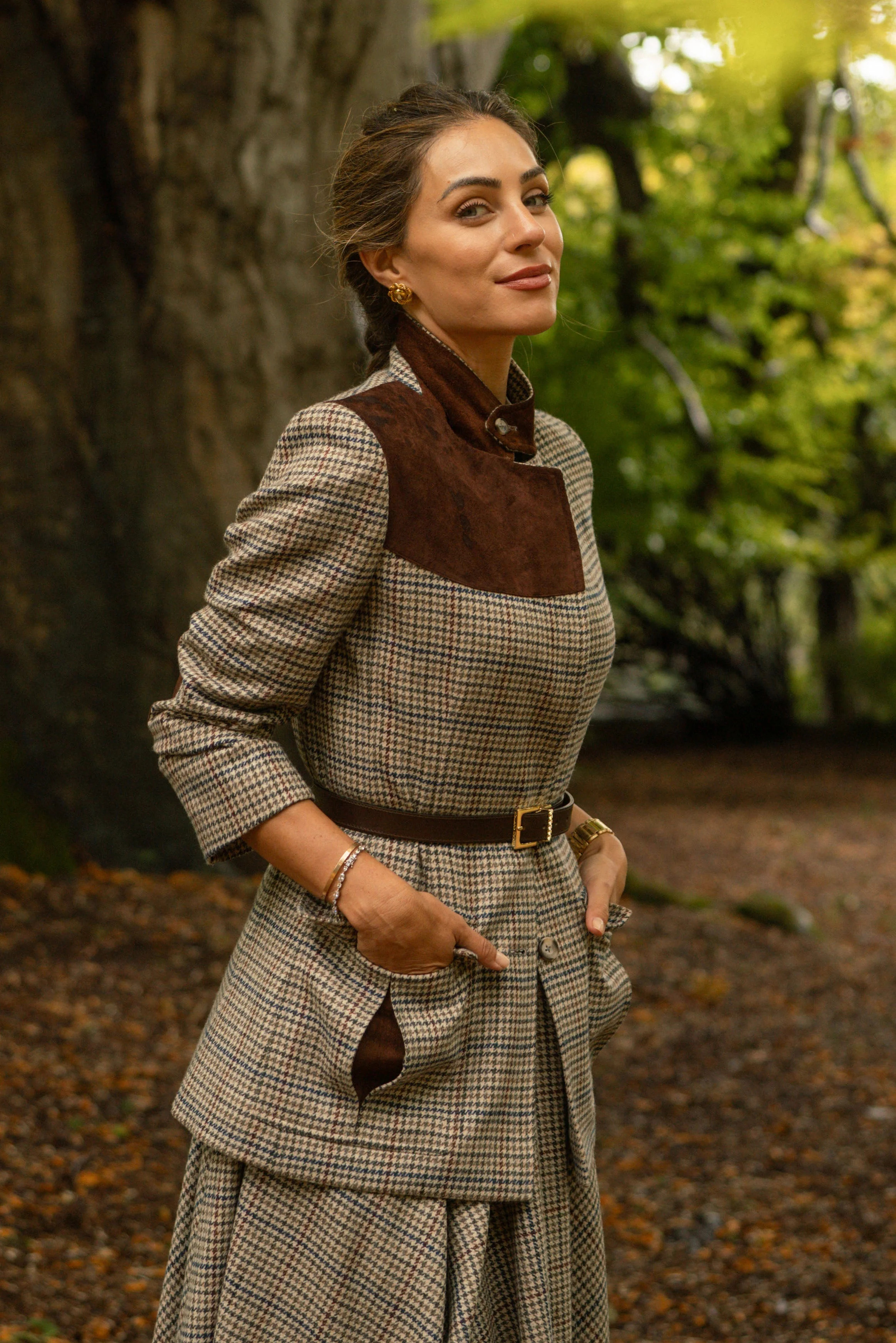 Aynhoe Single Breasted Blazer (Millen Gordon Tweed) | Holland Cooper