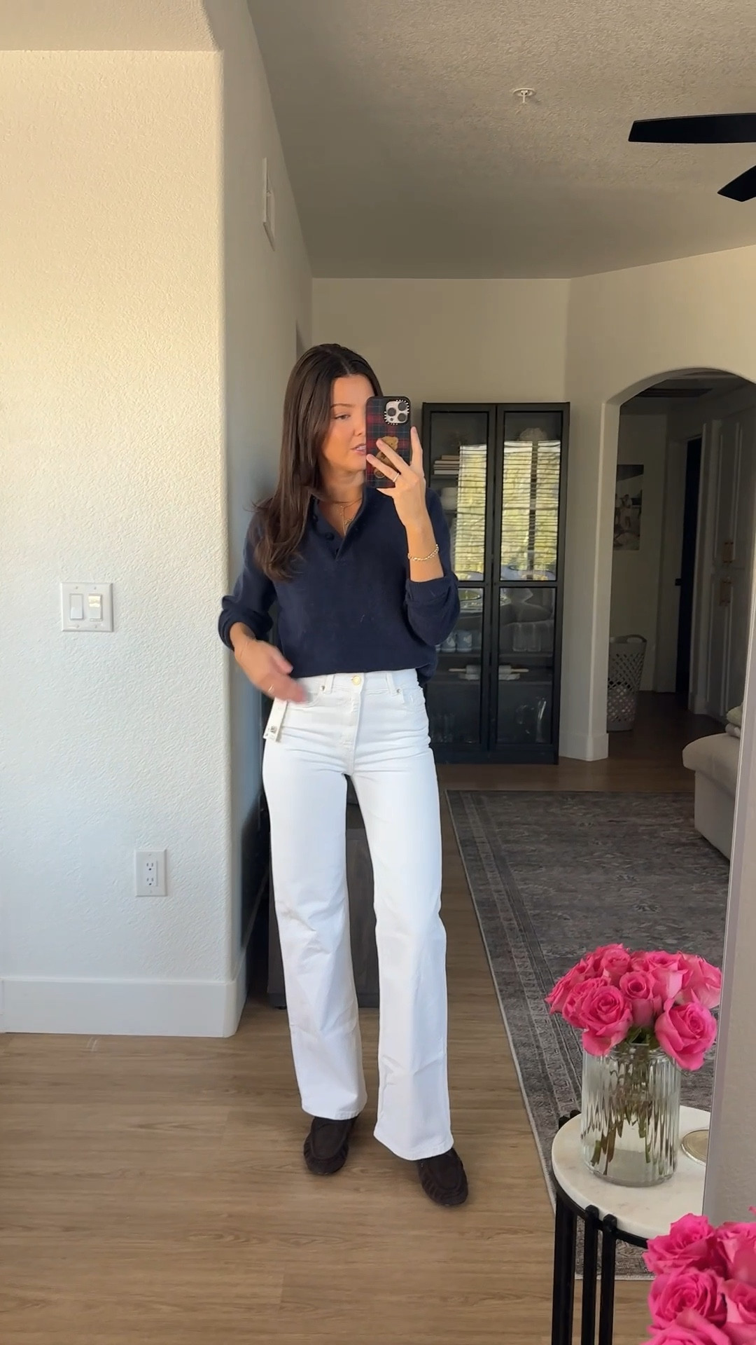 I’m 5’7” and am in between sizes right now, I went with a 0 and they do fit well but would rather have a 2 for just a little more wiggle room  

#LTKootd #LTKFindsUnder50