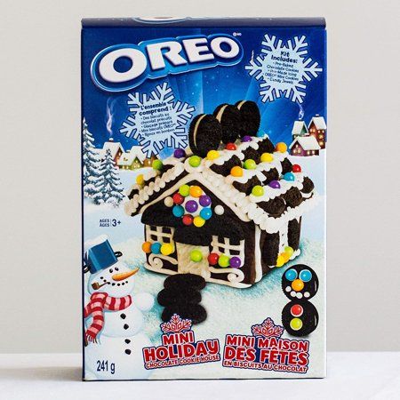 OREO Mini Holiday Christmas Gingerbread House Kit - Everything Included - Easy to Build - 241g COMPL | Walmart (US)