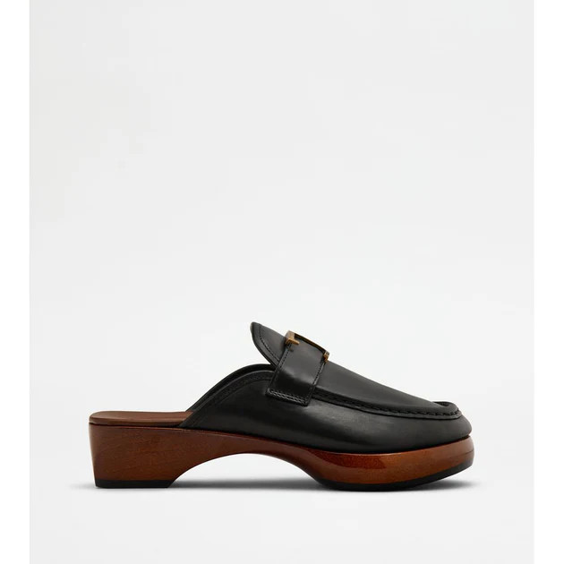Mules in Leather | Shop Simon