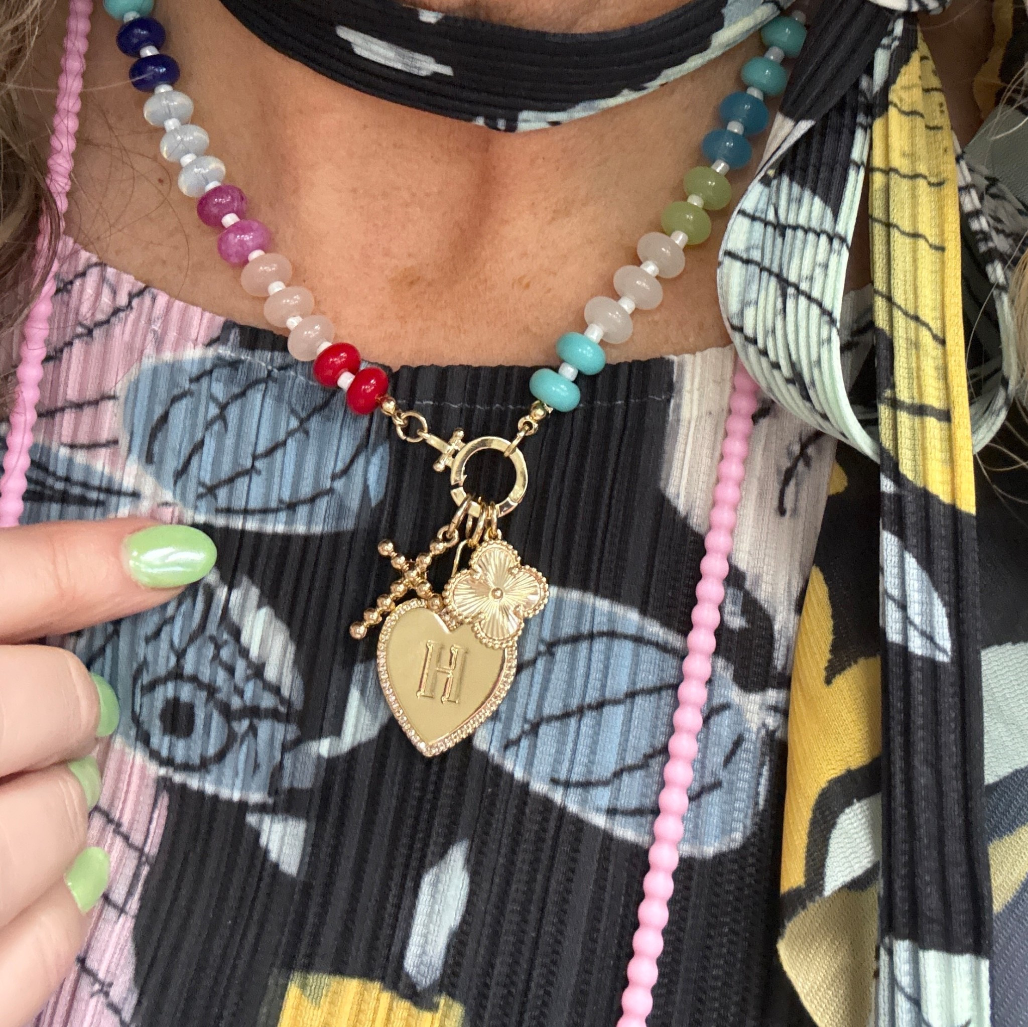 Sweetest little charm necklace 

#LTKmomlife #LTKootd #LTKOver40