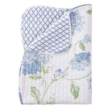 Hydrangea quilt, blue and white bedding summer refresh 

#LTKSaleAlert #LTKHome #LTKStyleTip
