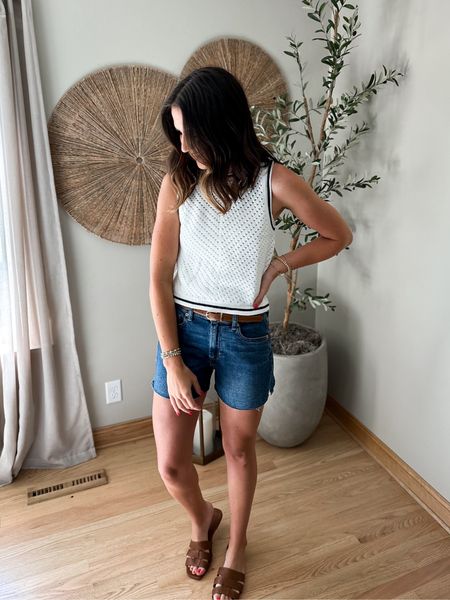 One of the reasons I love @gap so much is because you can get such classic staples that you can mix and match in many ways. It’s perfect for my capsule wardrobe loving heart. 🙌🏻 This summer look is so chic and classic. 👌🏻 #ad #howyouweargap 

Top - small 
Shorts - 27 


#LTKStyleTip #LTKSaleAlert #LTKFindsUnder50