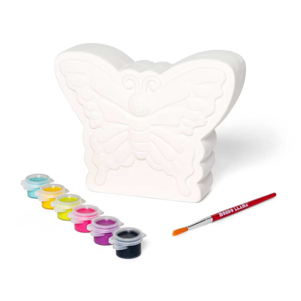 Paint-Your-Own Ceramic Butterfly Craft Kit - Mondo Llama™: DIY Art Kit with Paint & Brush, Ages... | Target