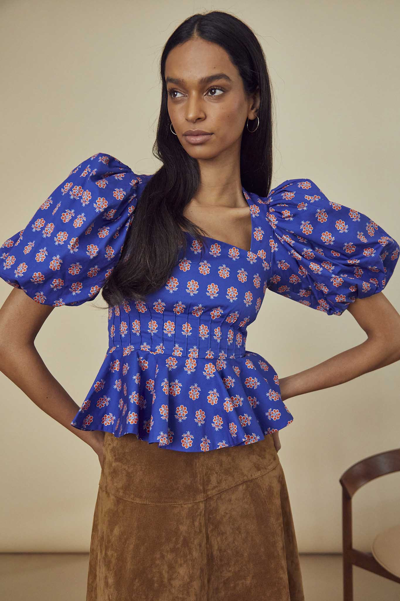 Camille Top | Peplum Top | Hunter Bell | Hunter Bell