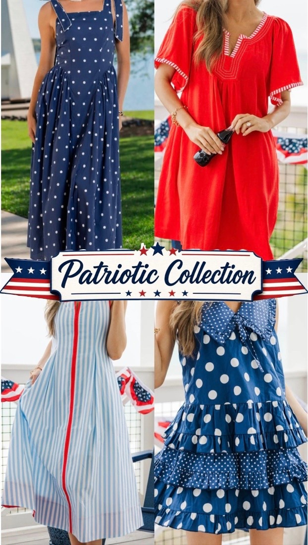 Patriotic Collections are launching and it’s the perfect time to start planning your red, white and blue outfits for Memorial Day, 4th of July and Labor Day! 

#LTKSeasonal #LTKootd #LTKU