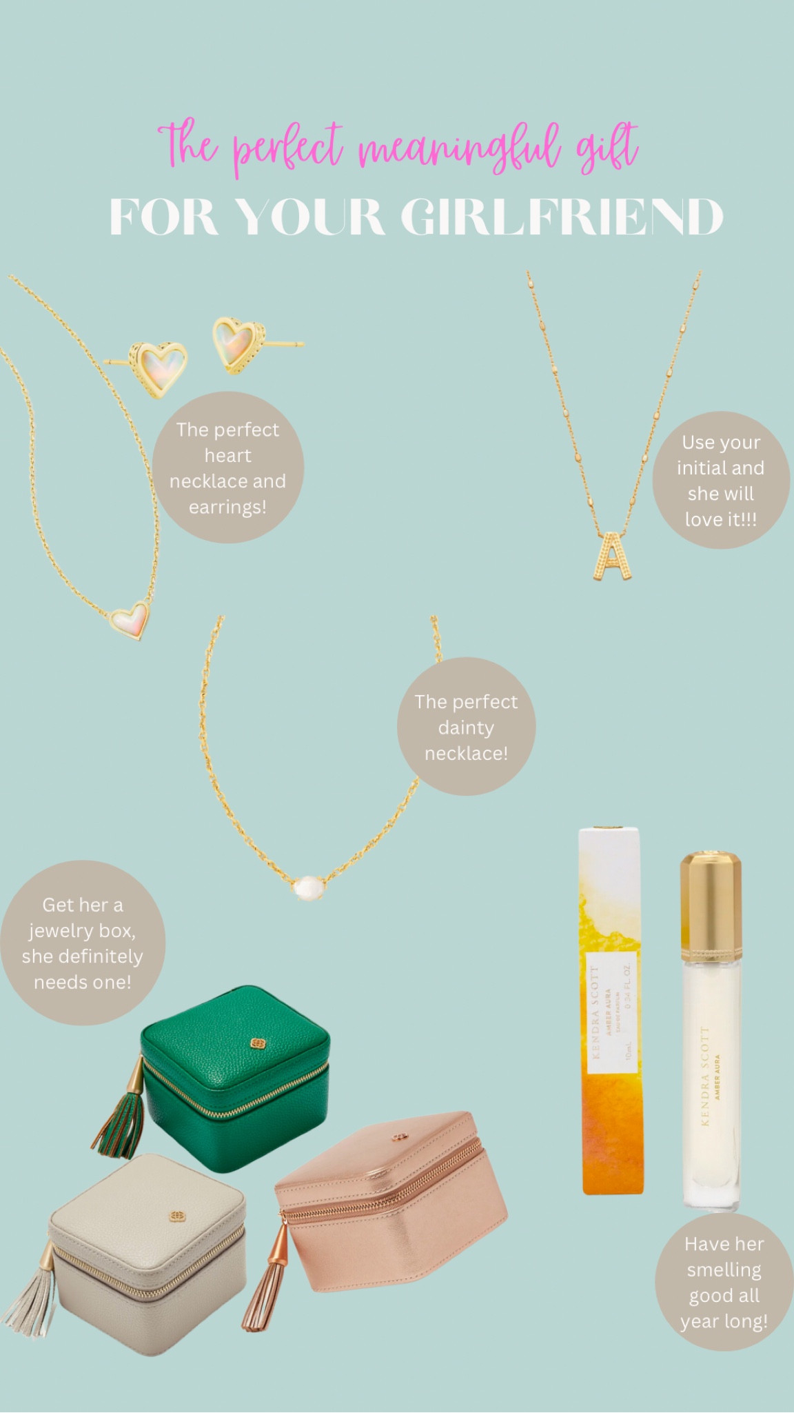 The perfect gift guide for your girlfriend , friend , mom , anyone. Such meaningful gifts 🤍 all on sale right now! 

#LTKGiftGuide #LTKfindsunder50 #LTKsalealert