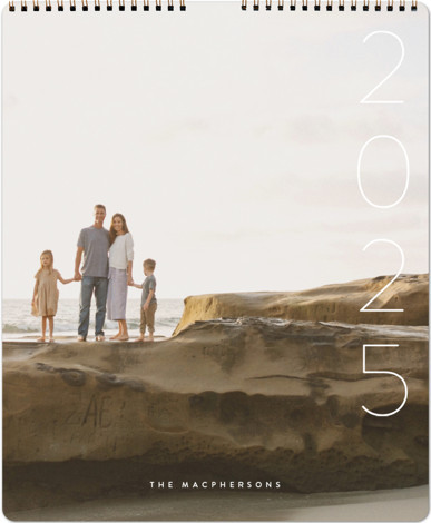 "Simplify" - Customizable Photo Calendars in White by Guess What Design Studio. | Minted
