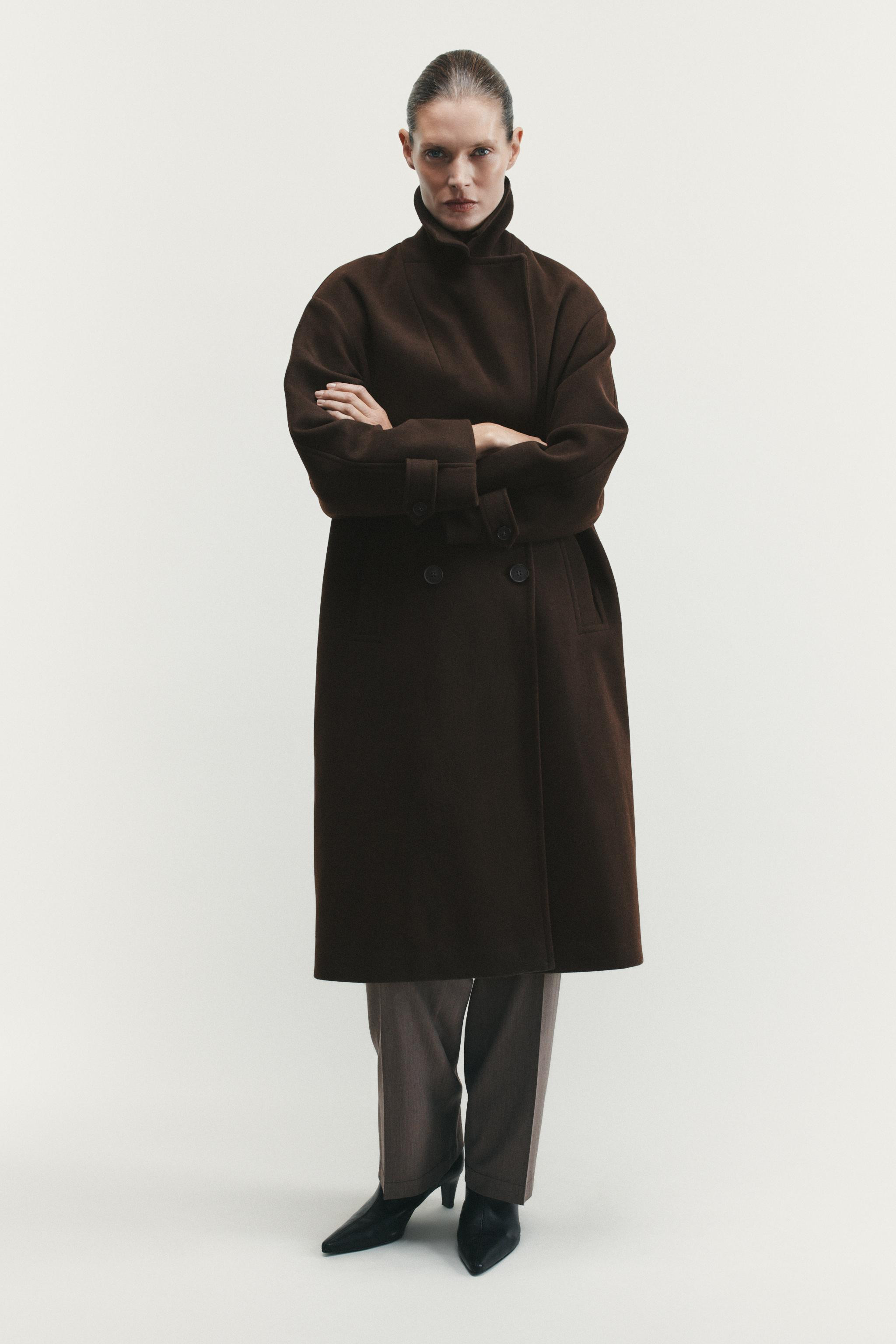 SOFT OVERSIZED COAT | Zara UK