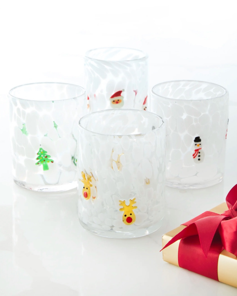 ✨SALE✨ These Holiday Icon Tumblers are a delightful way to bring festive charm to your holiday gatherings. Made of high-quality glass, each tumbler is adorned with classic holiday motifs, adding a touch of seasonal cheer to every sip. This four-piece boxed set is perfect for entertaining or as a thoughtful gift. With a 12 oz. capacity per glass, they’re ideal for serving your favorite beverages in style throughout the festive season.

#LTKHome #LTKGiftGuide #LTKHoliday