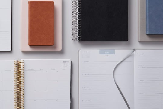 Black & Gray File Folders Set of 6 | Focused by Erin Condren | Erin Condren