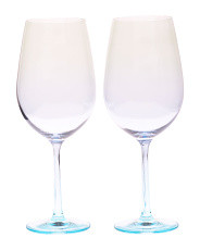 2pk Triple Tone Wine Glasses | TJ Maxx