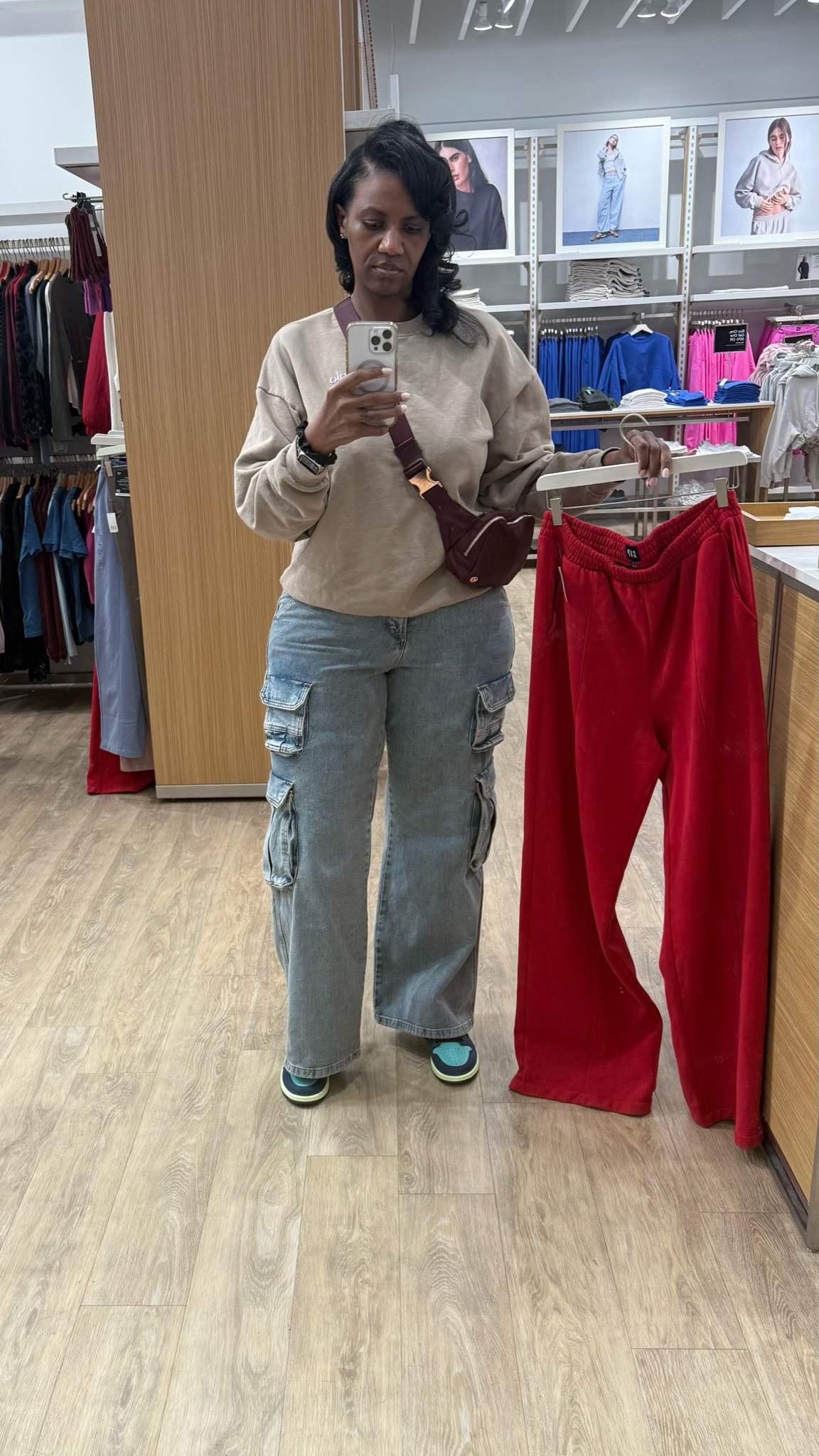 Tall girls: Gap never misses with the tall pants! I’m 6ft and the red pants are clearly long enough! 🥳

#LTKOver40 #LTKMidsize #LTKSaleAlert