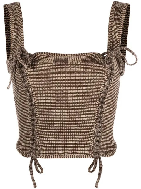 Isa Boulder expandable-panel Top - Farfetch | Farfetch Global