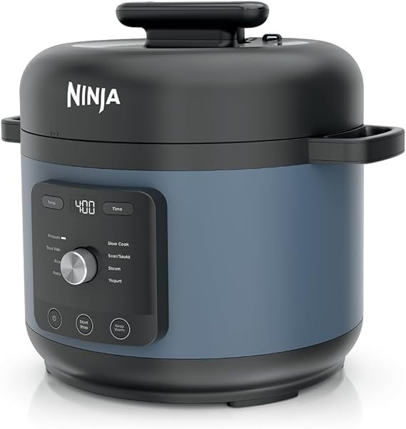 Ninja HyperHeat 9-in-1 6.5-qt Pressure Cooker | Steams, Slow Cooks, Sears, Sautés, Sous Vide, Yo... | Amazon (US)