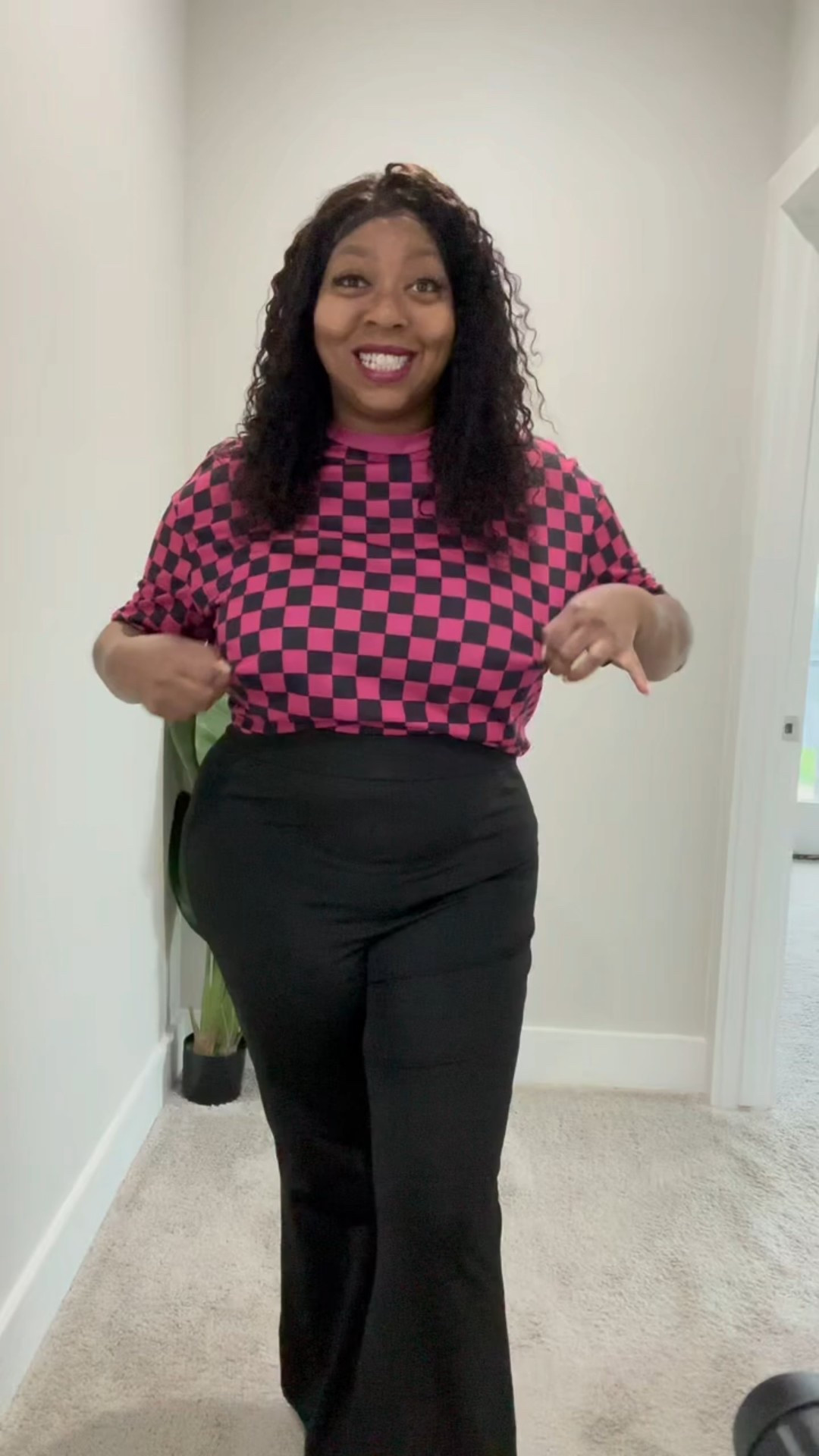 Cute checkers shirt 

#LTKNYFW #LTKootd #LTKPlusSize