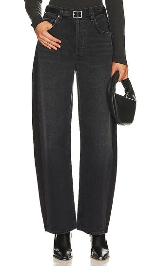 Ayla Baggy Crop in Tuxedo Voila | Revolve Clothing (Global)